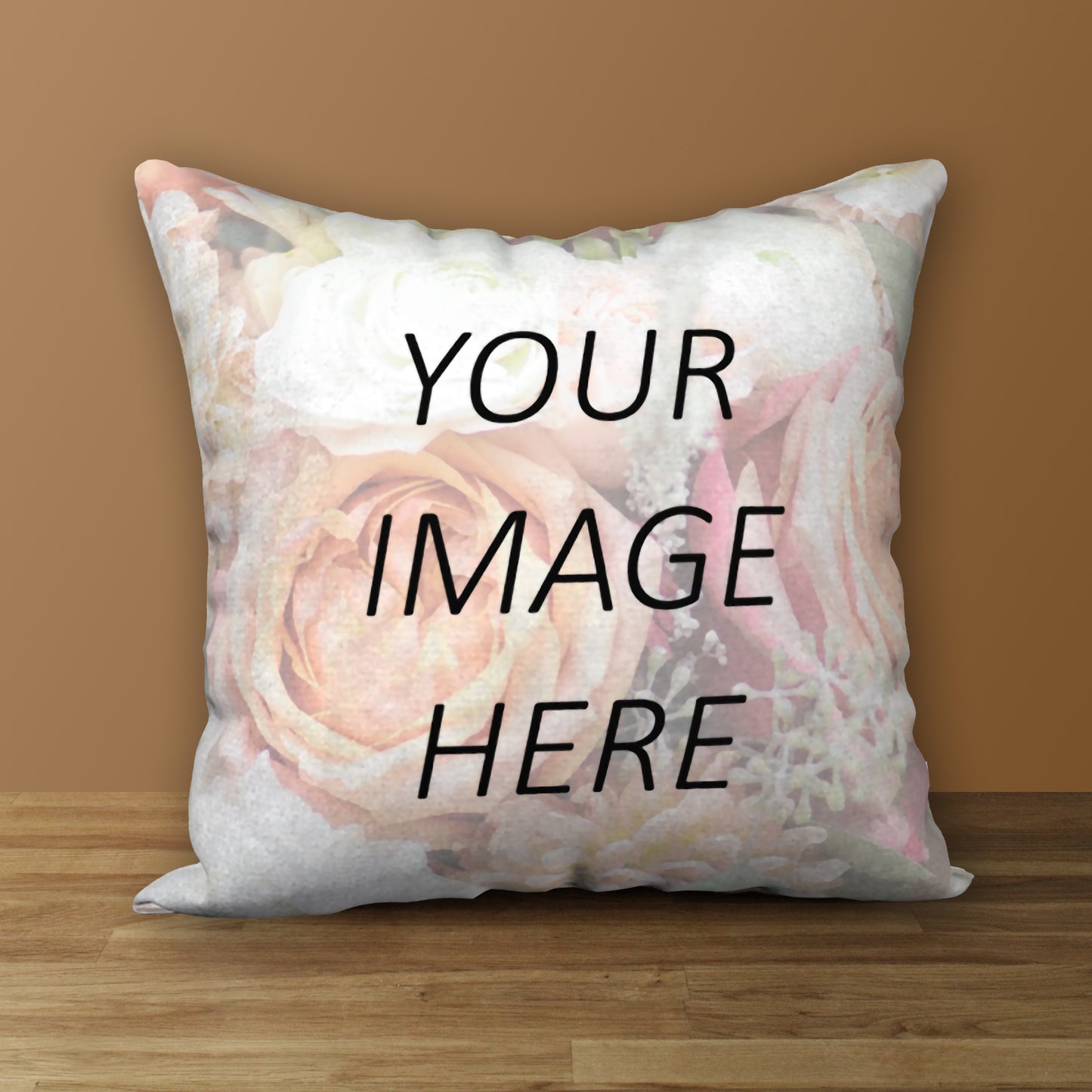 Personalized Photo Pillow Made to Order, 20"x14" or 18"x18"