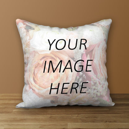 Personalized Photo Pillow Made to Order, 20"x14" or 18"x18"