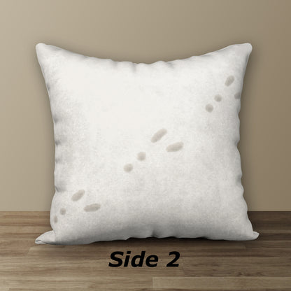 Cottontail Bunny Designer Pillow, 18"x18"