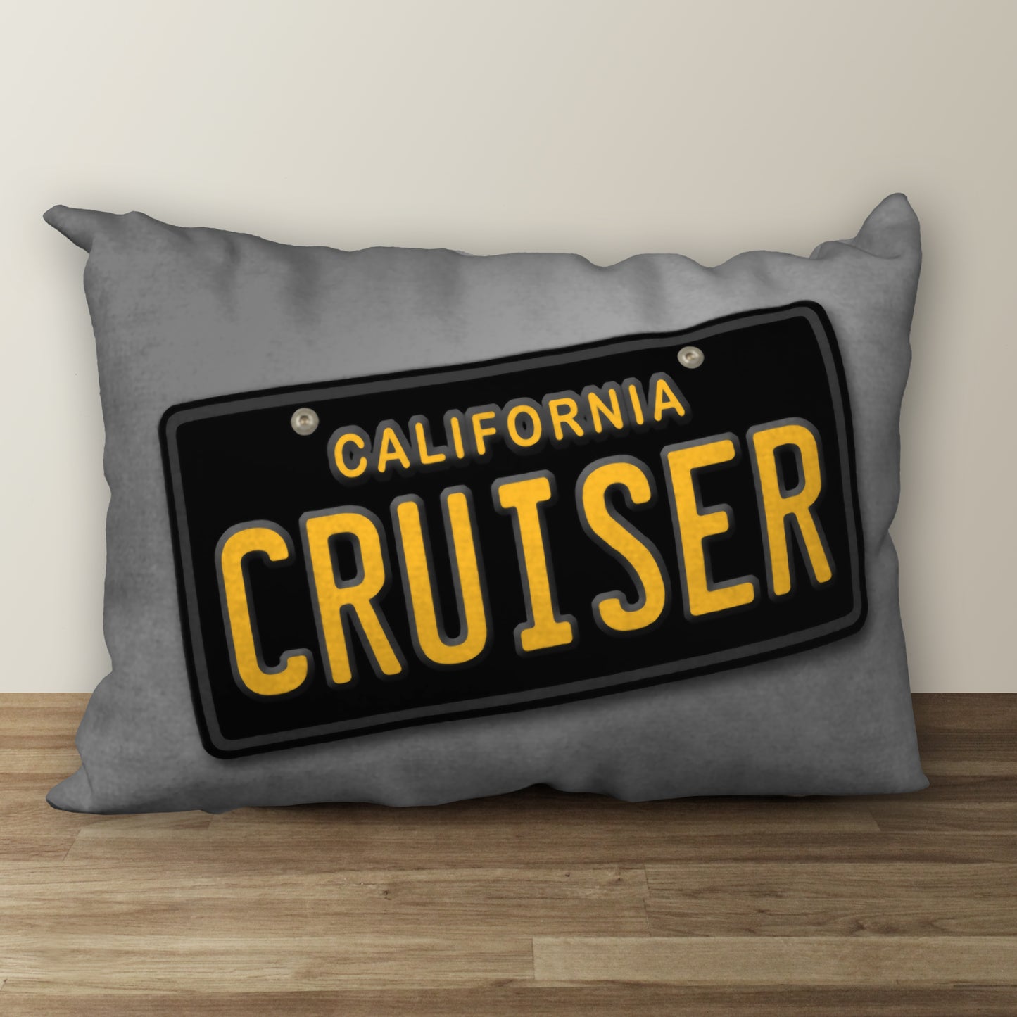 Personalized License Plate Designer Pillow, 20"x14"