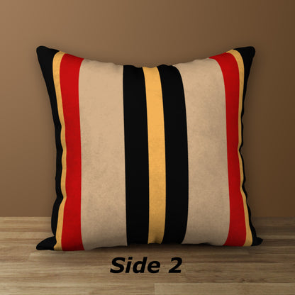 Nutcracker Royal Guard Designer Holiday Pillow, 18"x18"