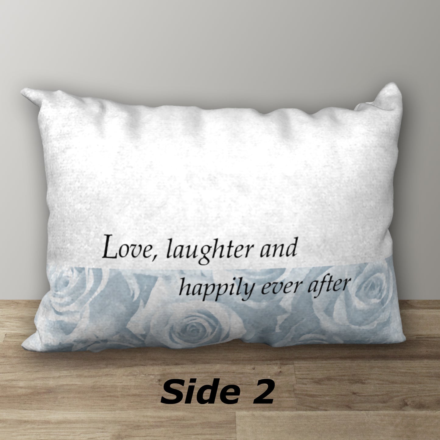 Personalized Romantic Design Wedding Pillow, 20"x14"