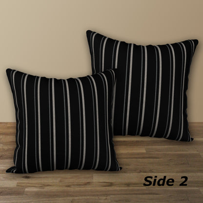 Set of 2 Lake Loon Designer Pillows, 18"x18"